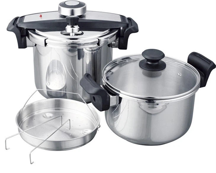 High Quality Cheap Price Stainless Steel Pressure Cooker With Logo Printing